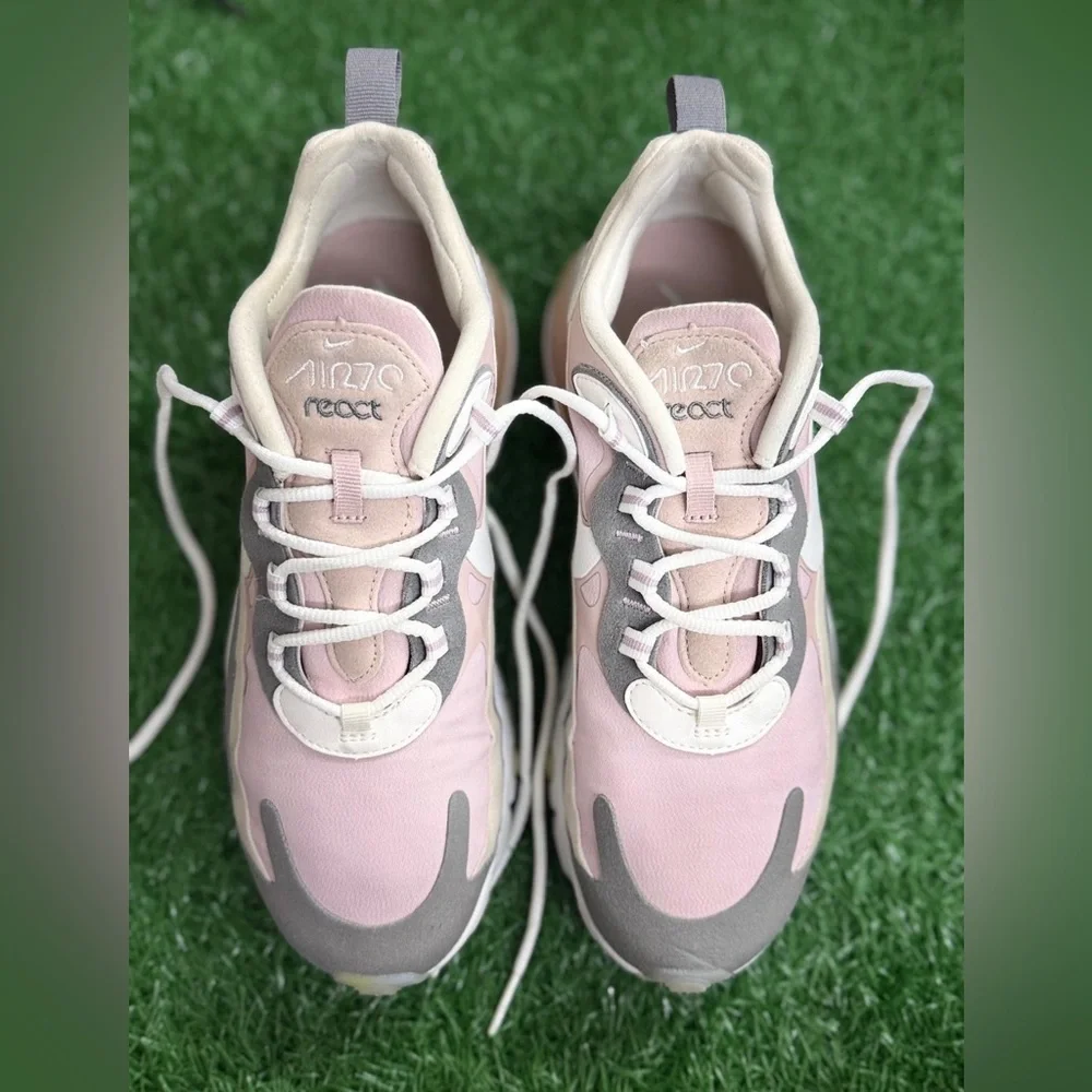 Nike (WMNS) Nike Air Max 270 React‎ 'Plum Chalk' CI3899-500 Size 7.5